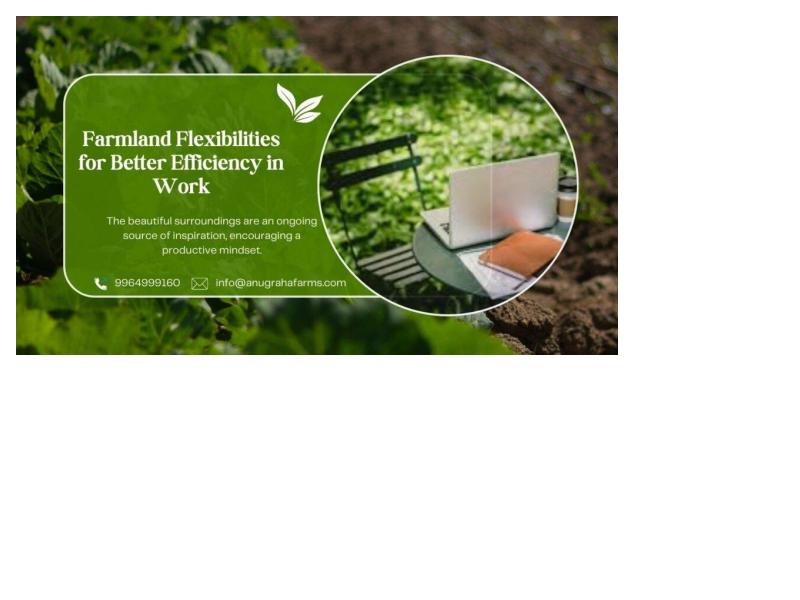 Farmland Flexibilities: 5 Essential for Better Efficiency in Work