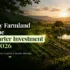 Managed farmland landscape at sunrise with ‘why farmland Is the smarter investment in 2026 text.